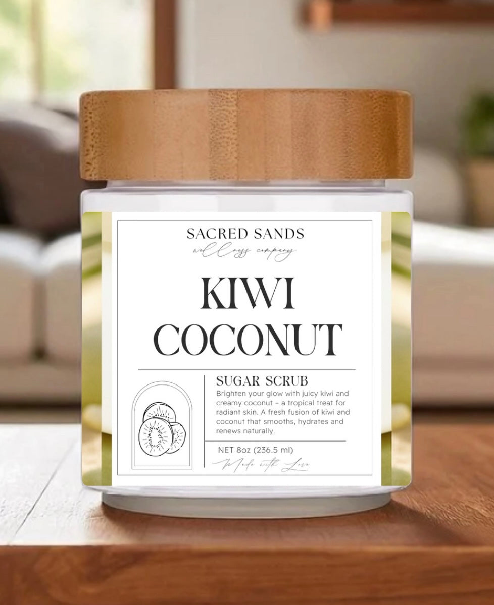 Kiwi Coconut Sugar Scrub