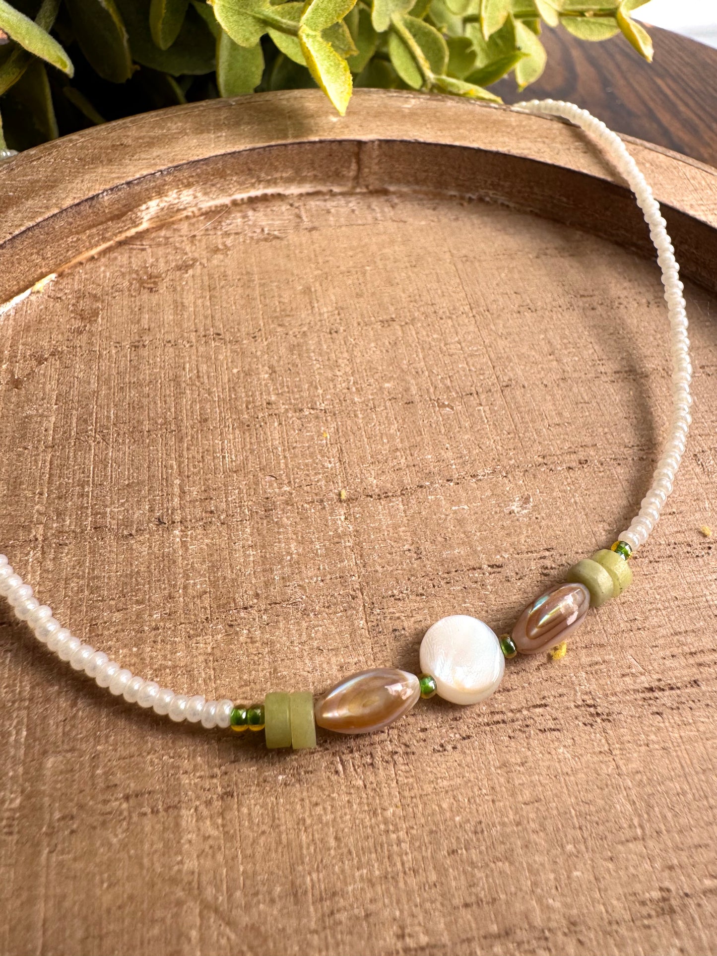 Tide & Moss Accent Necklace