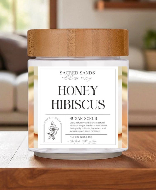 Honey Hibiscus Sugar Scrub
