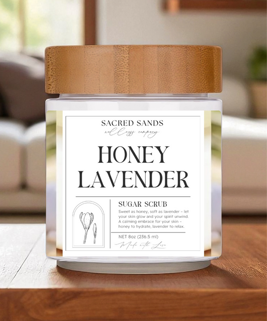 Honey Lavender Sugar Scrub