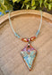 Earthen Arrow Pendant Necklace