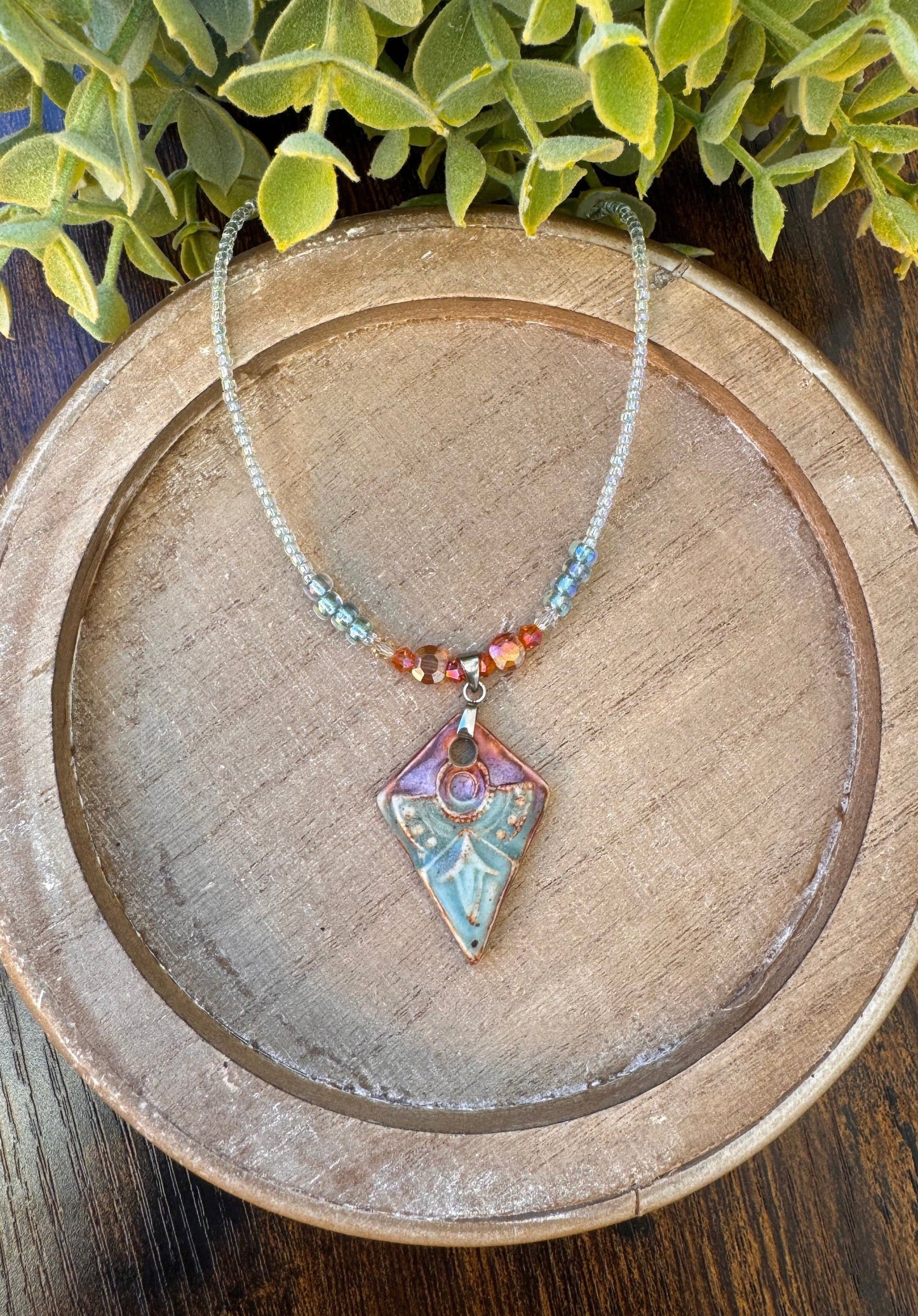 Earthen Arrow Pendant Necklace