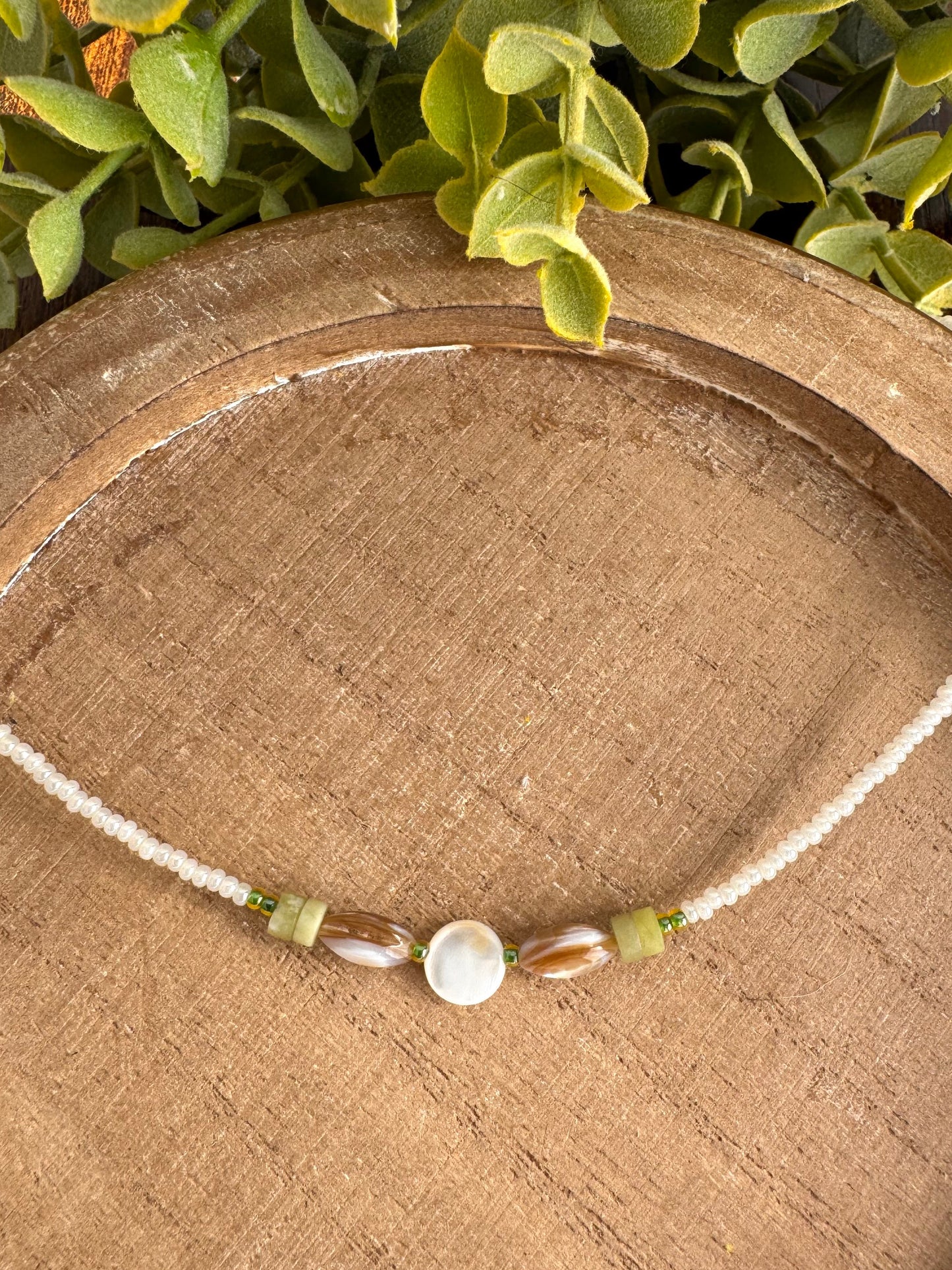 Tide & Moss Accent Necklace