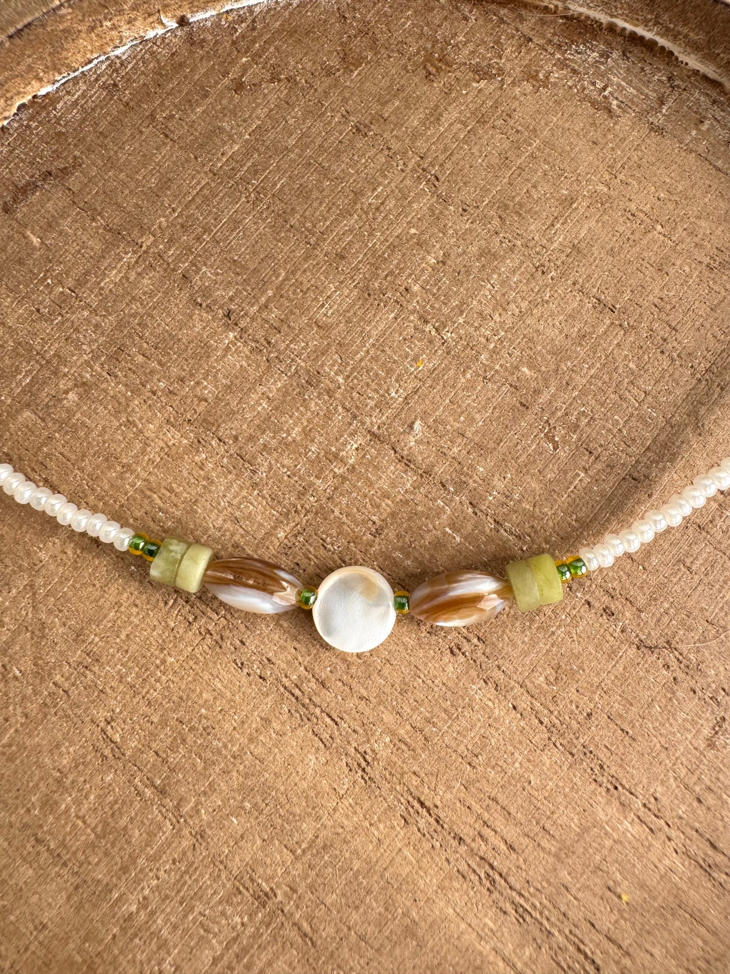 Tide & Moss Accent Necklace