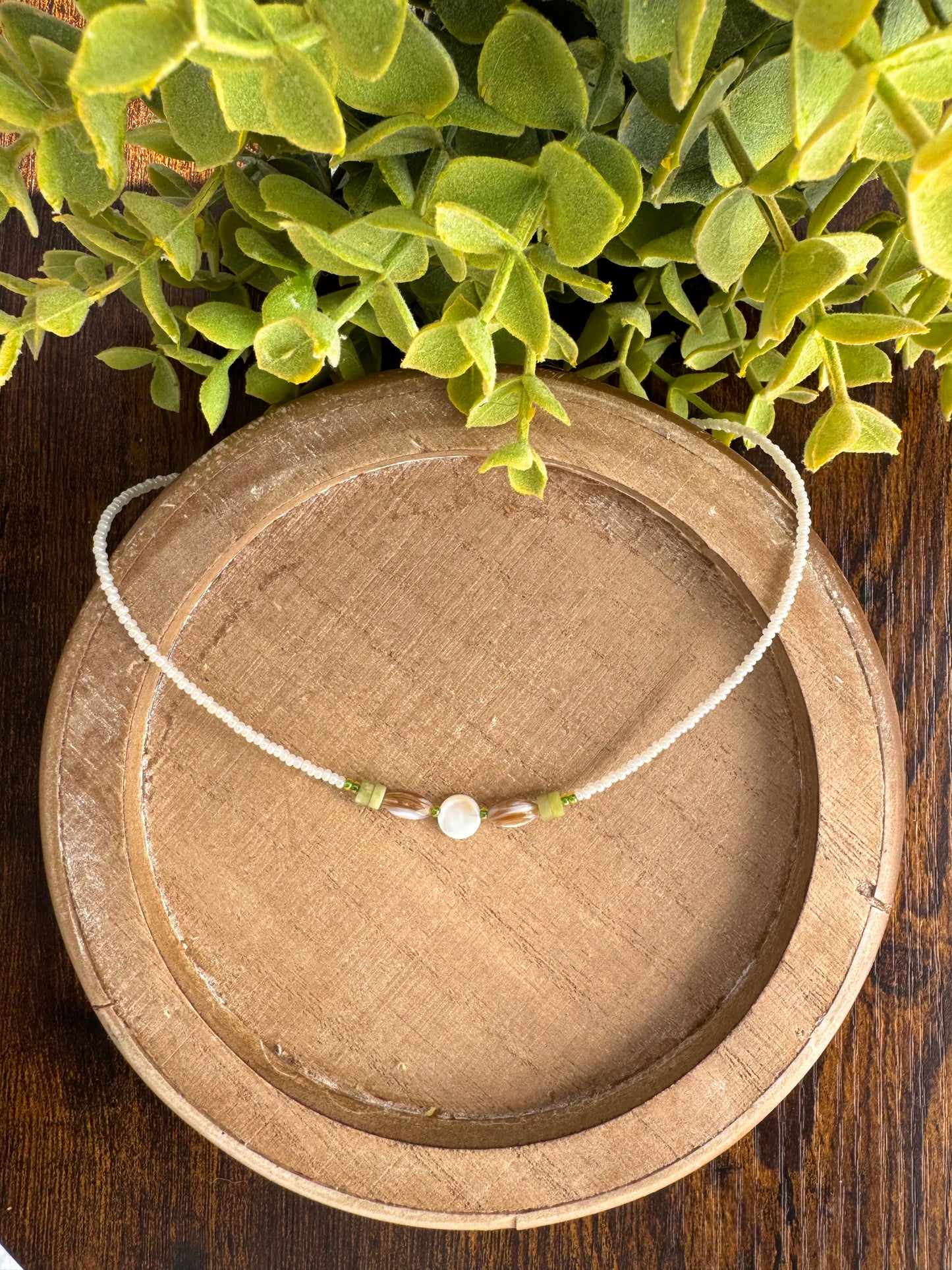 Tide & Moss Accent Necklace
